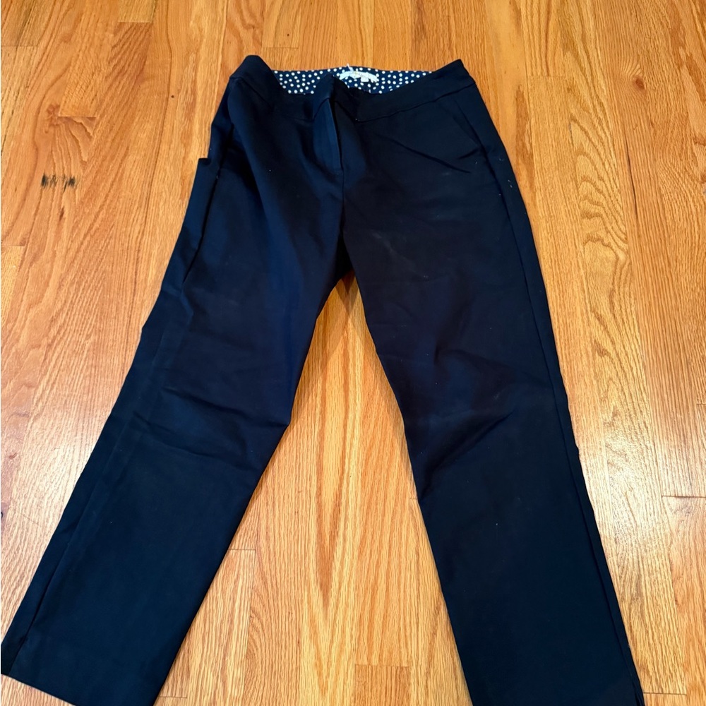 Boden Black Chinos Classic Cotton-Blend